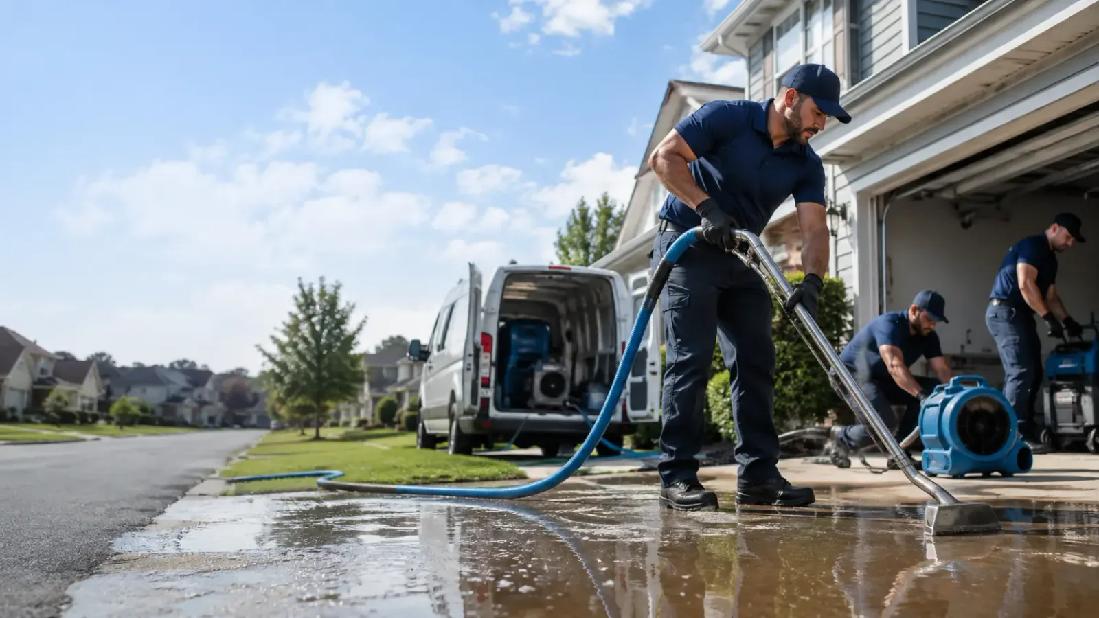 Flood Damage Restoration in Colbert, OK